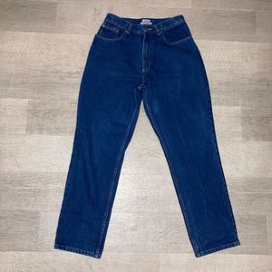 L.L. Bean Original Fit Blue Jeans Mom Style, High Waisted 10 Women’s Regular